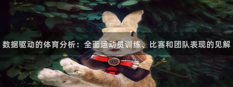 三亿体育网页版：数据驱动的体育分析：全面运动员训练、比赛和团队表现的见解