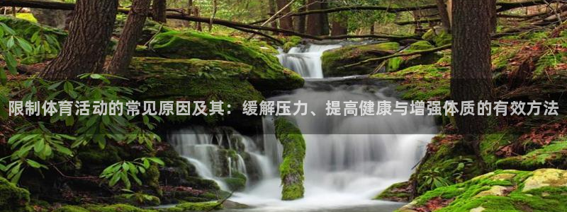 三亿体育网：限制体育活动的常见原因及其：缓解压力、提高健康与增强体质的有效方法