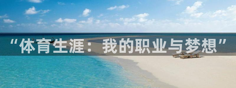 三亿体育网页版：“体育生涯：我的职业与梦想”