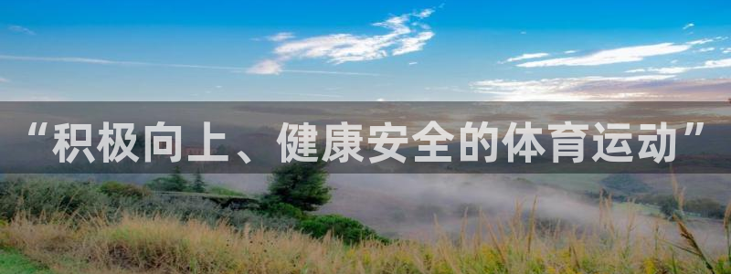 三亿体育登录：“积极向上、健康安全的体育运动”
