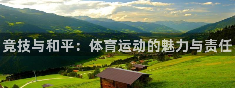 三亿体育网：竞技与和平：体育运动的魅力与责任