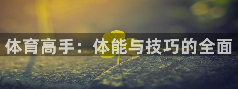 三亿体育登录：体育高手：体能与技巧的全面
